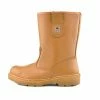 Kickfootwear Mens Groundwork Long Pull On Dealer Boots - Honey