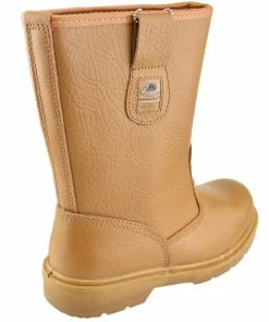 Kickfootwear Mens Groundwork Long Pull On Dealer Boots - Honey