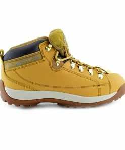 Kickfootwear Groundwork Unisex Grey Trim Safety Boots - Tan