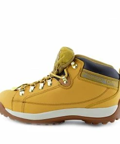 Kickfootwear Groundwork Unisex Grey Trim Safety Boots - Tan