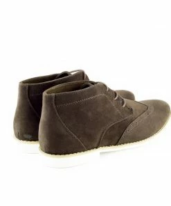 Kickfootwear Hatton Suede Desert Lace Up Ankle Boots - Brown 8 Kickfootwear Hatton Suede Desert Lace Up Ankle Boots - Brown