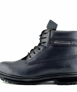 Kickfootwear Groundwork Classic High Ankle Work Safety Boots - Black
