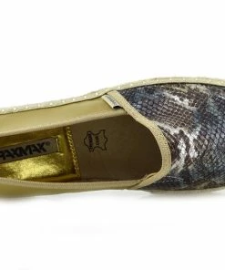 Kickfootwear Snake Flatform Espadrilles Summer Holiday Shoes - Beige