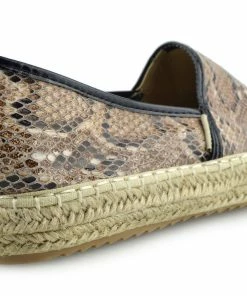 Kickfootwear Ladies Flat Sandals Espadrilles Summer Holiday Shoes - Snakes