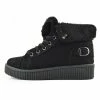 Kickfootwear Avril Skater Creeper Trainers - Black WOMENS