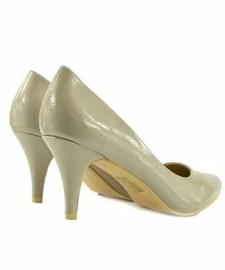 Kickfootwear Smart Kitten Heel Casual Shoes - Nude