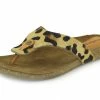 Kickfootwear WOMENS Natural Leather Comfort Sandals - Leopard