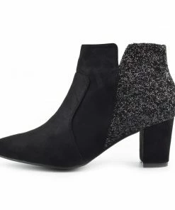 Kickfootwear WOMENS Rebel Decorative Chelsea Ankle Boots - Black - F50690