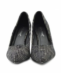 Kickfootwear Tweed Kitten Heels Smart Shoes 8 Kickfootwear Tweed Kitten Heels Smart Shoes
