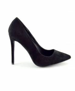 Kickfootwear High Pointed Stiletto Court Shoes - Black WOMENS