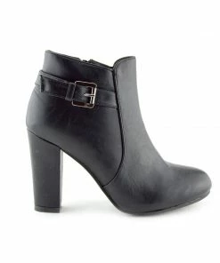 Kickfootwear Grove Croc Chelsea Ankle Boots - Black WOMENS