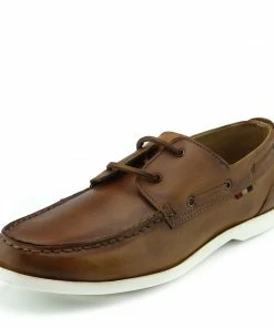 Kickfootwear Mason Leather Classic 2 Eye Boat Shoes- Tan MENS 11 Kickfootwear Mason Leather Classic 2 Eye Boat Shoes- Tan MENS