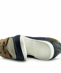 Kickfootwear MENS Mason Leather Classic 2 Eye Boat Shoes - Multi