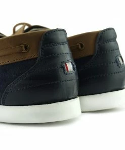 Kickfootwear MENS Mason Leather Classic 2 Eye Boat Shoes - Multi