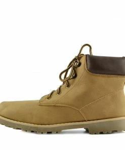 Kickfootwear Blaine Lace Up Boots - Tan