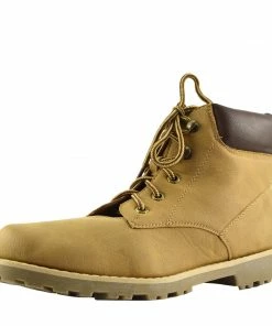 Kickfootwear Blaine Lace Up Boots - Tan