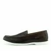 Kickfootwear Smith Leather Classic Flat Loafers - Brown