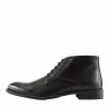 Kickfootwear MENS Windsor Leather Brogue Derby Boots - Black