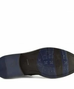 Kickfootwear Lincoln Leather Combat Military Biker Boots - Brown