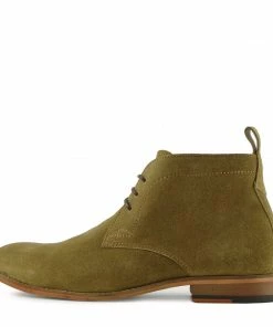Kickfootwear Harley Classic Suede Desert Ankle Boots - Tan