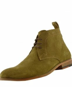 Kickfootwear Harley Classic Suede Desert Ankle Boots - Tan