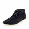 Kickfootwear Hatton Suede Desert Lace Up Ankle Boots - Black MENS
