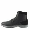 Kickfootwear Blaine Combat Lace Up Boots - Black