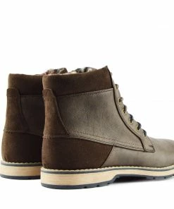 Kickfootwear Blaine Combat Casual Lace Up Boots - Brown MENS 9 Kickfootwear Blaine Combat Casual Lace Up Boots - Brown MENS