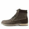 Kickfootwear Blaine Combat Casual Lace Up Boots - Brown MENS