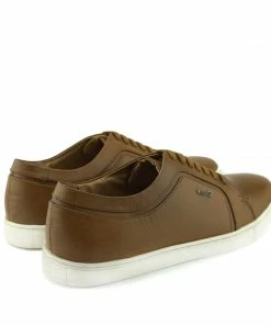 Kickfootwear MENS Saint Lace Up Premium Leather Trainer - Tan 11 Kickfootwear MENS Saint Lace Up Premium Leather Trainer - Tan