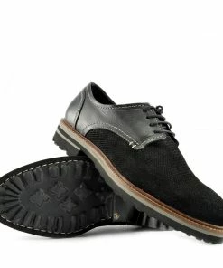 Kickfootwear Mens Leather Alternative Chunky Retro Brogues