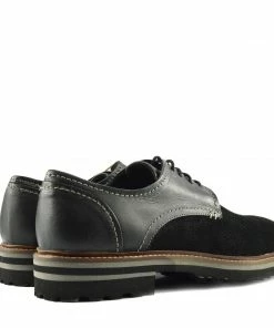 Kickfootwear Mens Leather Alternative Chunky Retro Brogues