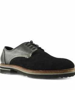 Kickfootwear Mens Leather Alternative Chunky Retro Brogues