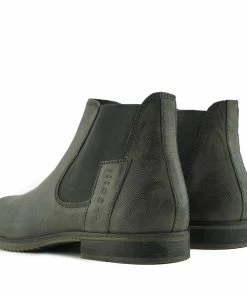 Kickfootwear Walker Classic Leather Chelsea Boots - Grey MENS 10 Kickfootwear Walker Classic Leather Chelsea Boots - Grey MENS