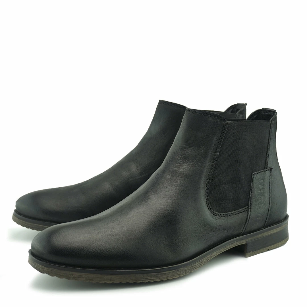 Kickfootwear Walker Classic Leather Chelsea Boots - Black 2 Kickfootwear Walker Classic Leather Chelsea Boots - Black