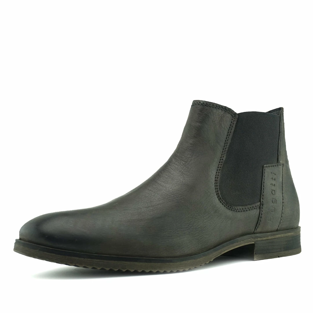 Kickfootwear Walker Classic Leather Chelsea Boots - Grey MENS 4 Kickfootwear Walker Classic Leather Chelsea Boots - Grey MENS