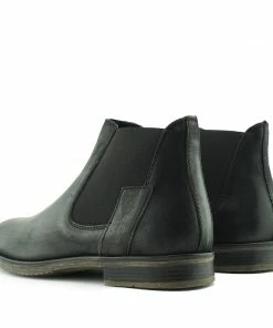 Kickfootwear Walker Classic Leather Chelsea Boots - Black 11 Kickfootwear Walker Classic Leather Chelsea Boots - Black