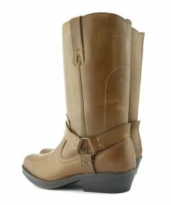 Kickfootwear Saddle Tan Harness Leather Boots 11 Kickfootwear Saddle Tan Harness Leather Boots