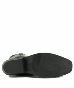 Kickfootwear Saddle Long Western Cowboy Harness Boots - Black MENS