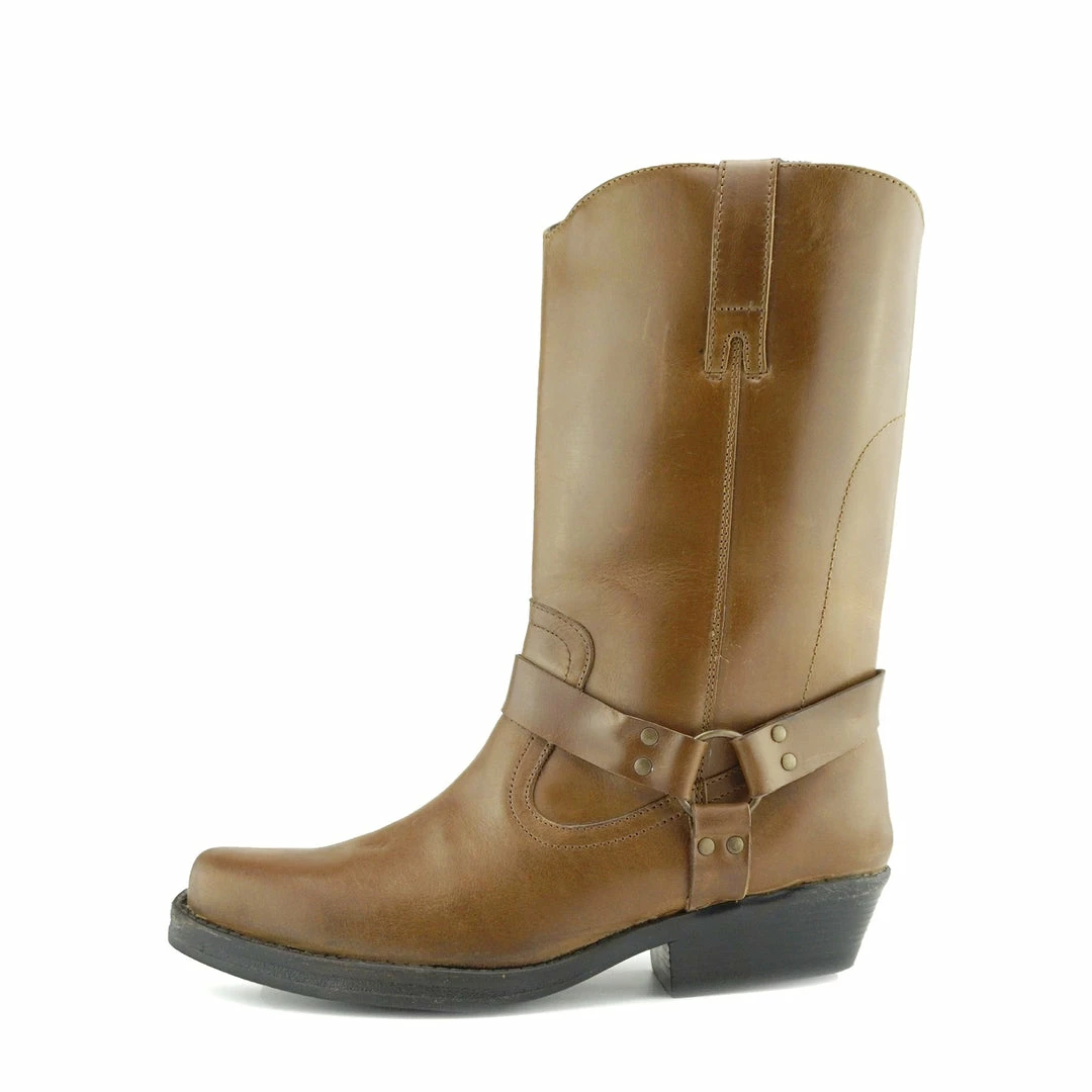 Kickfootwear Saddle Tan Harness Leather Boots 4 Kickfootwear Saddle Tan Harness Leather Boots