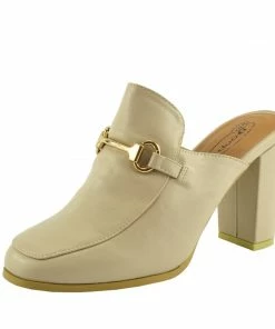 Kickfootwear 90's Mule Heels - Nude