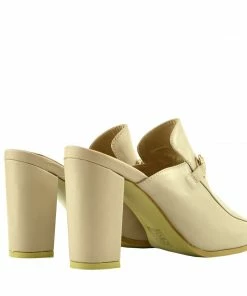 Kickfootwear 90's Mule Heels - Nude