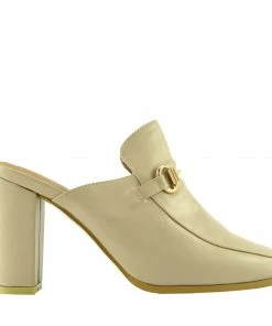 Kickfootwear 90's Mule Heels - Nude