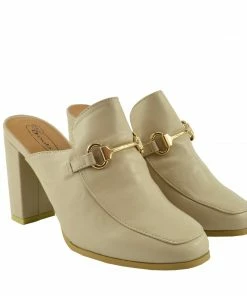 Kickfootwear 90's Mule Heels - Nude