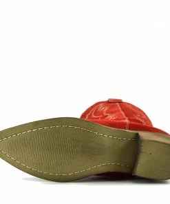 Kickfootwear Kitty Red Suede Cowboy Boots 13 Kickfootwear Kitty Red Suede Cowboy Boots