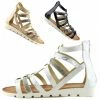 Kickfootwear Gladiator Snake Print Comfort Sandals