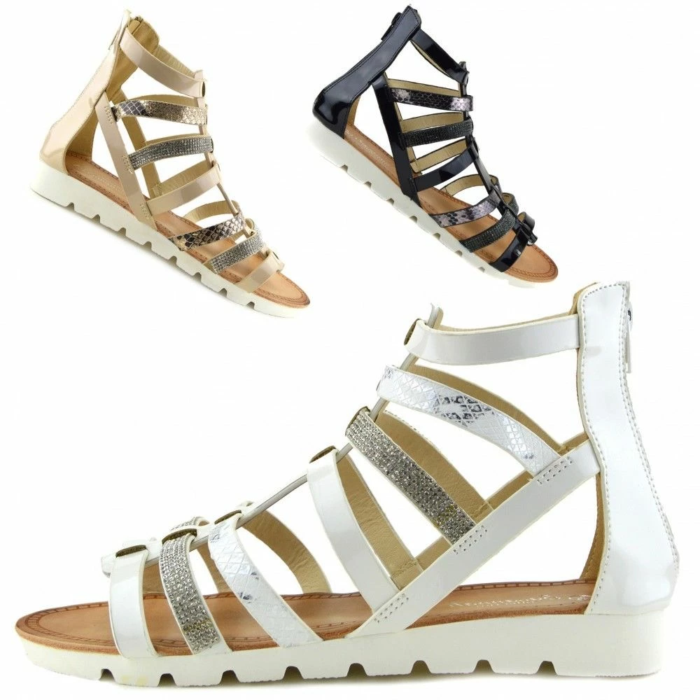 Kickfootwear Gladiator Snake Print Comfort Sandals 1 Kickfootwear Gladiator Snake Print Comfort Sandals