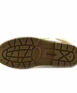 Kickfootwear Holly Mid Calf Faux Sheepskin Lined Winter Boots - Tan White WOMENS 7 Kickfootwear Holly Mid Calf Faux Sheepskin Lined Winter Boots - Tan White WOMENS