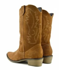 Kickfootwear WOMENS Kitty Dark Tan Suede Cowboy Boots 11 Kickfootwear WOMENS Kitty Dark Tan Suede Cowboy Boots