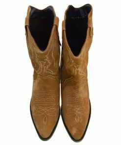 Kickfootwear WOMENS Kitty Dark Tan Suede Cowboy Boots 13 Kickfootwear WOMENS Kitty Dark Tan Suede Cowboy Boots